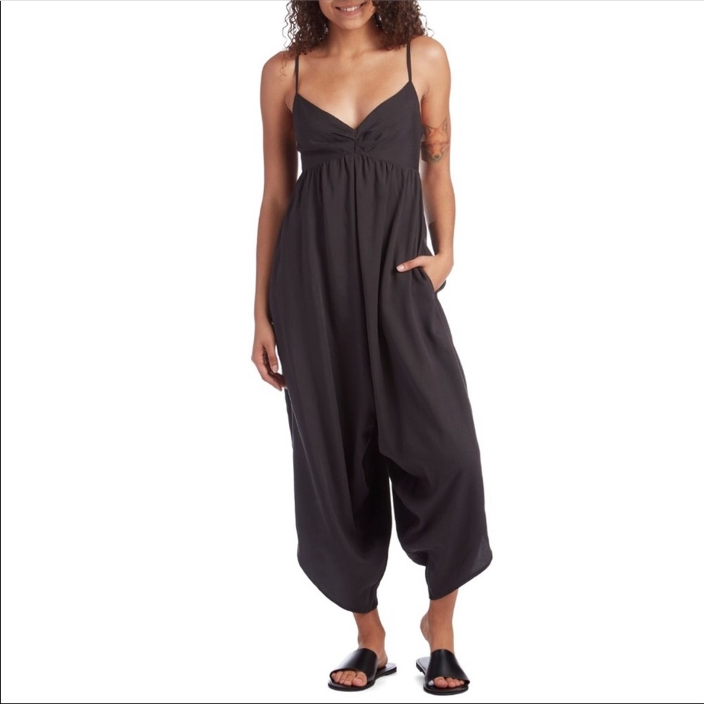 Patagonia Lost Wildflower Jumpsuit in Black